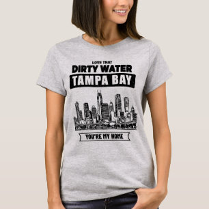 Tampa Bay You’re My Home_Text Black T-Shirt