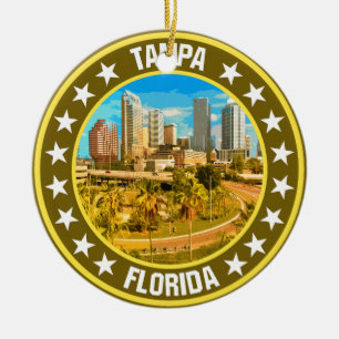 Tampa ceramic tree decoration