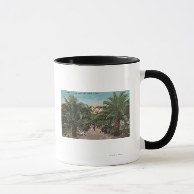 Tampa, FL - View of Ballast Point Park Entrance Mug (Right)