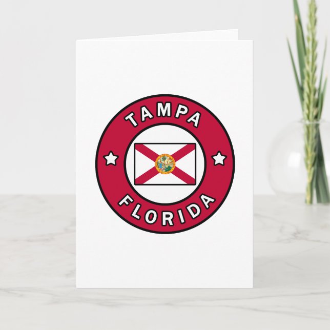 Tampa Florida Card (Front)