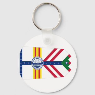 Tampa (Florida) City flag Keychain