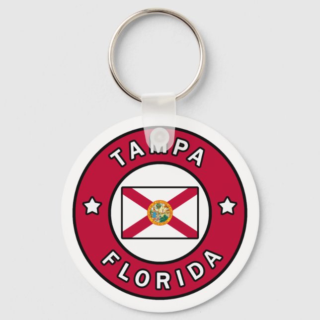 Tampa Florida Key Ring (Front)