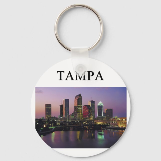 TAMPA florida Key Ring (Front)