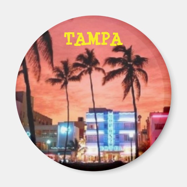 TAMPA, Florida Magnet (Front)