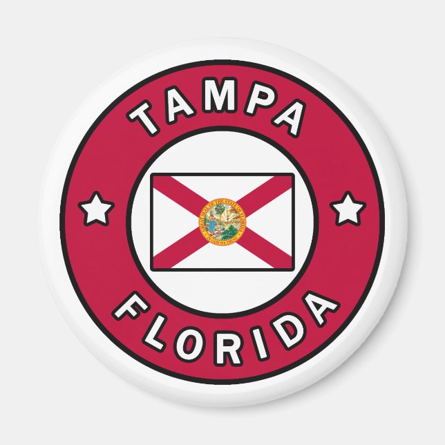 Tampa Florida Magnet (Front)