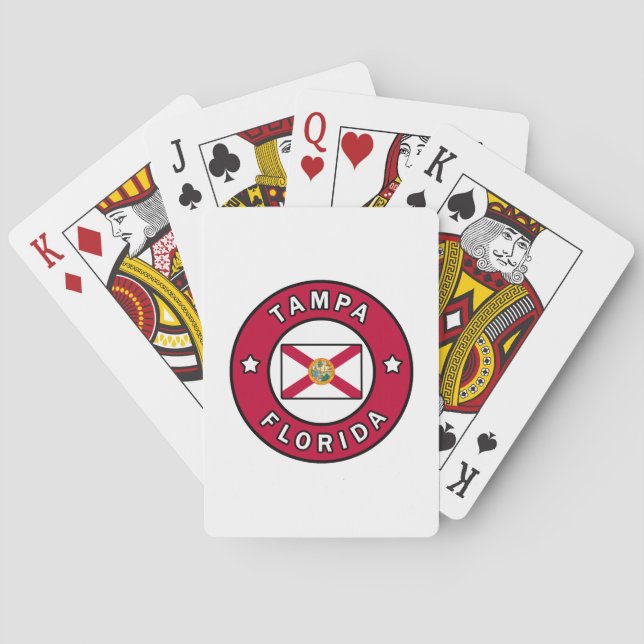 Tampa Florida Playing Cards (Back)