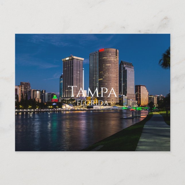 Tampa, Florida Postcard (Front)