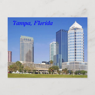 Tampa, Florida skyline Postcard