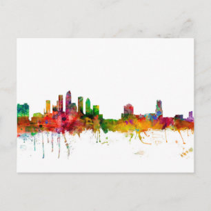 Tampa Florida Skyline Postcard