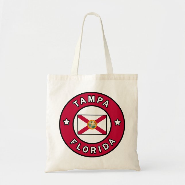 Tampa Florida Tote Bag (Front)