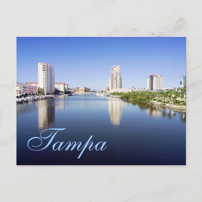 Tampa, Florida, U.S.A. Postcard (Front)