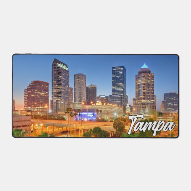 Tampa, Florida, United States Desk Mat (Front)