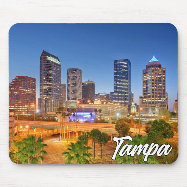 Tampa, Florida, United States Mouse Mat (Front)