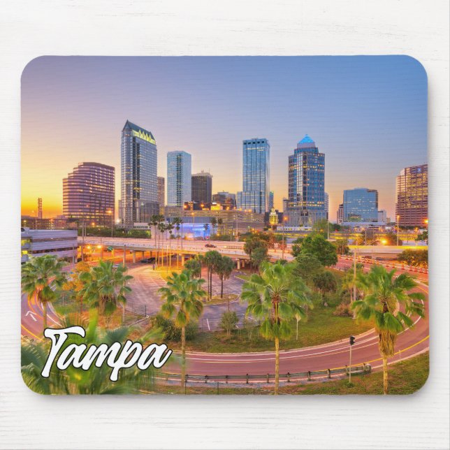 Tampa, Florida, United States Mouse Mat (Front)