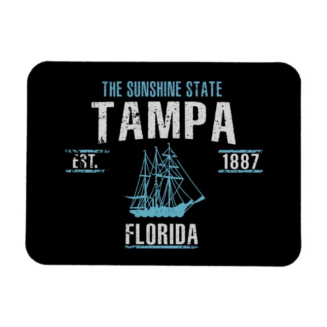 Tampa Magnet (Horizontal)