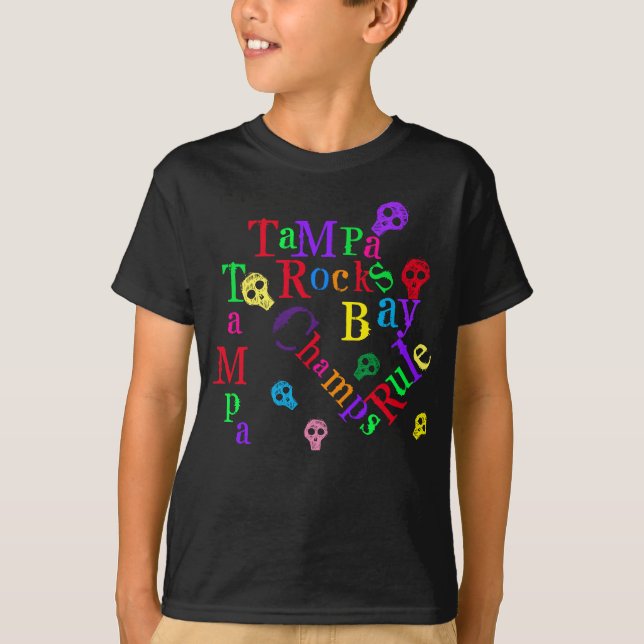 TAMPA SKULL T-Shirt (Front)