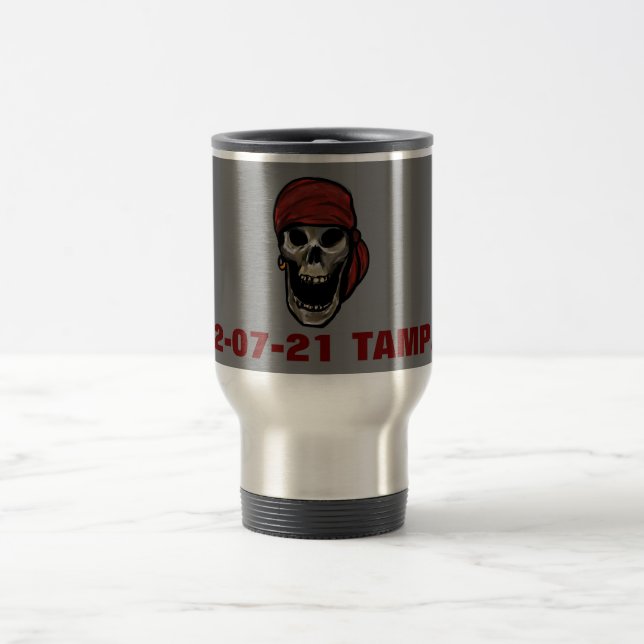 TAMPA SKULLS TRAVEL MUG (Center)
