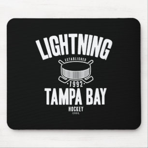 Tampa Y Lightning Hockey Puck Blue Officially Lice Mouse Mat