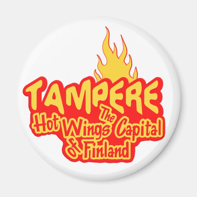 Tampere Hot Wings magnet (Front)