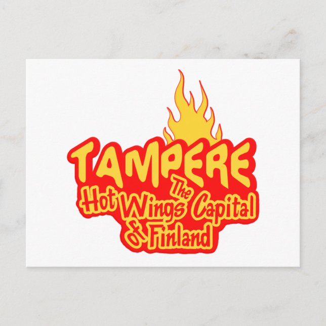 Tampere Hot Wings postcard (Front)