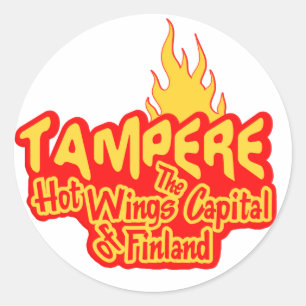 Tampere Hot Wings stickers
