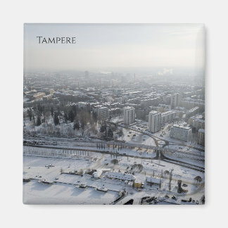 Tampere in Winter Magnet
