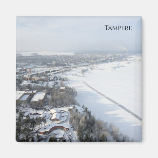 Tampere in Winter Magnet