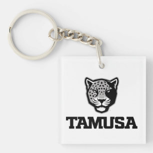 TAMUSA Jaguars Key Ring