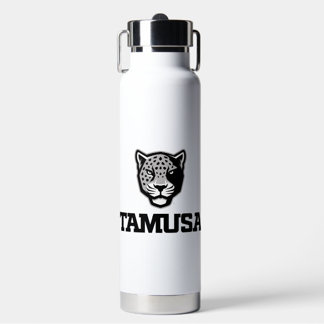 TAMUSA Jaguars Water Bottle (Front)