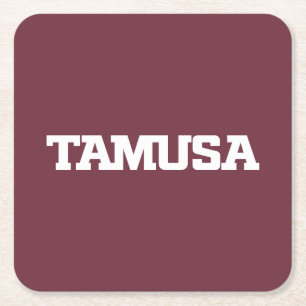 TAMUSA SQUARE PAPER COASTER