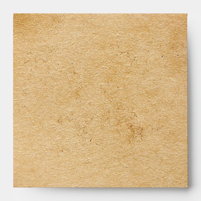 Tan and Brown Aged Paper Look Envelope for 5x7's (Front)