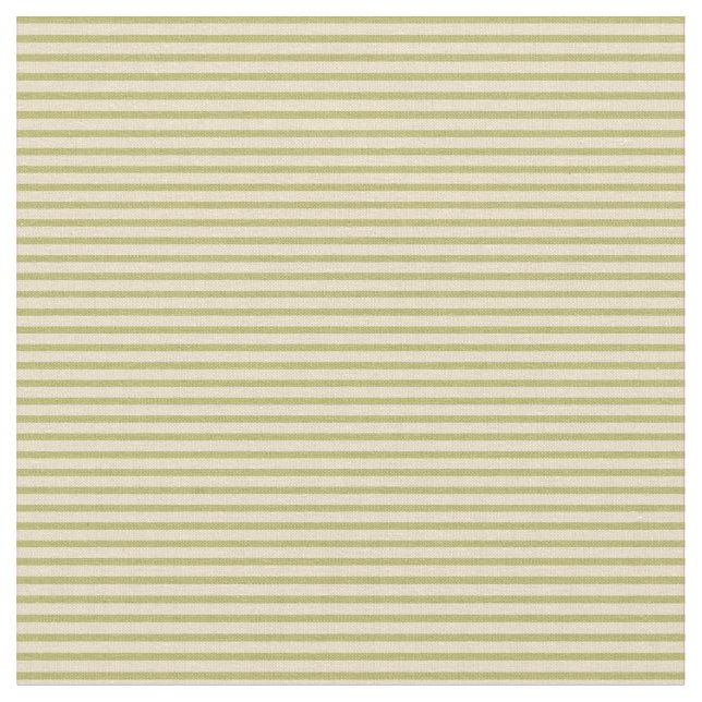 Tan and Dark Khaki Pattern Fabric (Close Up)