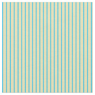 Tan and Deep Sky Blue Stripes Pattern Fabric
