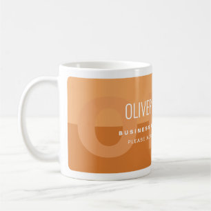 Tan Brownish Professional Name  Coffee Mug