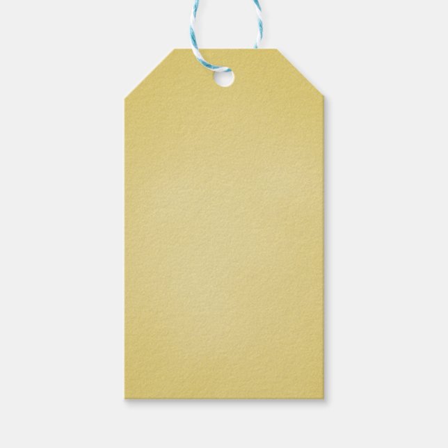 Tan Grainy Texture Look Gift Tags (Front)