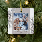 Tan & Grey Winter Foliage Photo Christmas