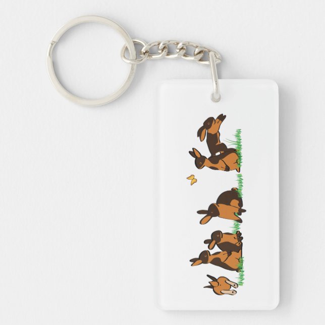 tan key ring (Front)