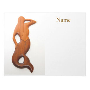 Tan lookout mermaid Thunder_Cove Notepad