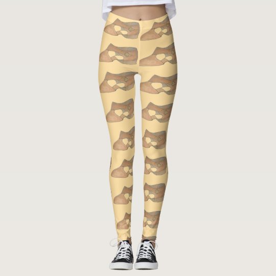 Tan Lyrical Modern Dance Shoe Shoes Dancer Legging
