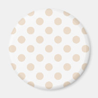 Tan polka dots