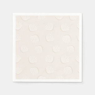 Tan Shell Pattern Napkin