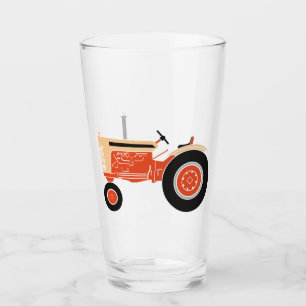 Tan Tractor Glass