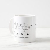 Tana peptide name mug (Front Left)