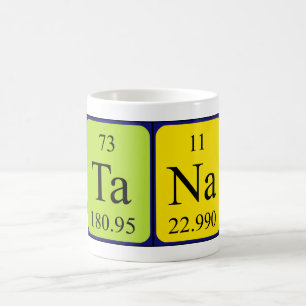Tana periodic table name mug