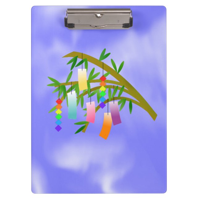 Tanabata Wishing Tree Clipboard (Front)