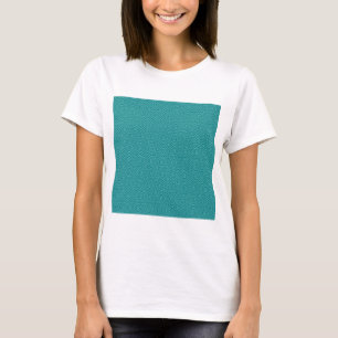 Tanager Turquoise and Teal Blue Repeat Pattern T-Shirt