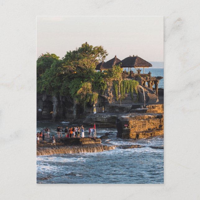 Tanah-Lot Bali Indonesia Postcard (Front)