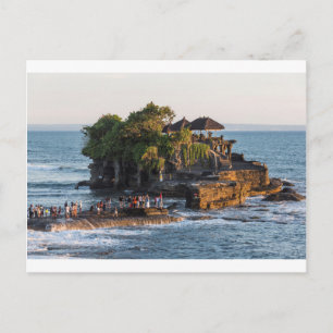 Tanah-Lot Bali Indonesia Postcard