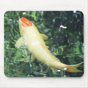 Tancho Koi Feeding Mouse Mat