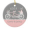 Tandem Bicycle Wedding Keepsake Ornament